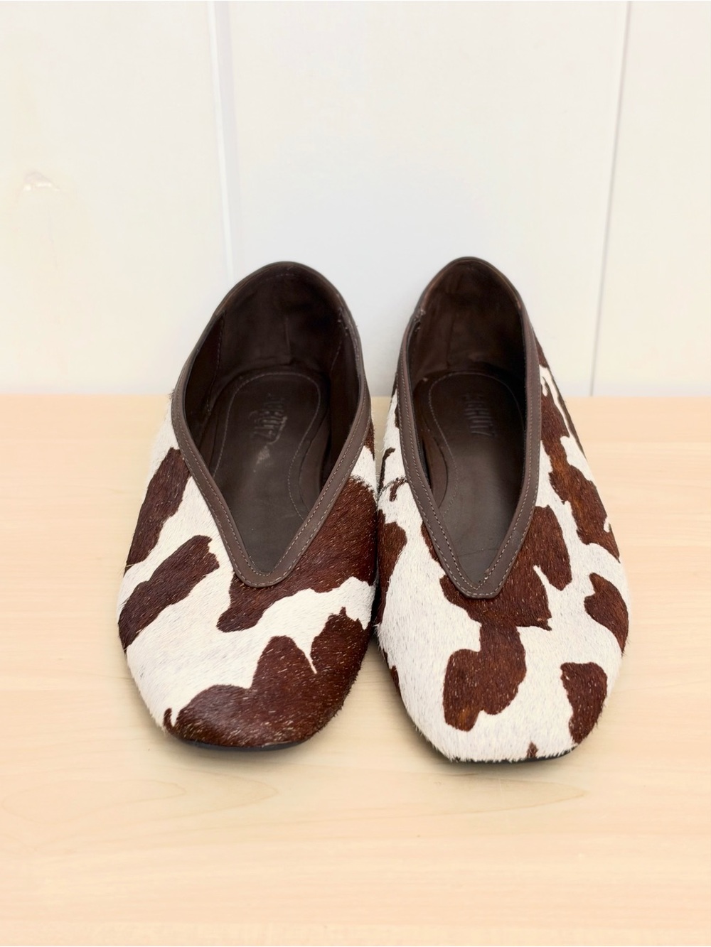 Schutz Courtney Flats In Multibrown/Seal Brown Size 9 - Picture 4 of 13